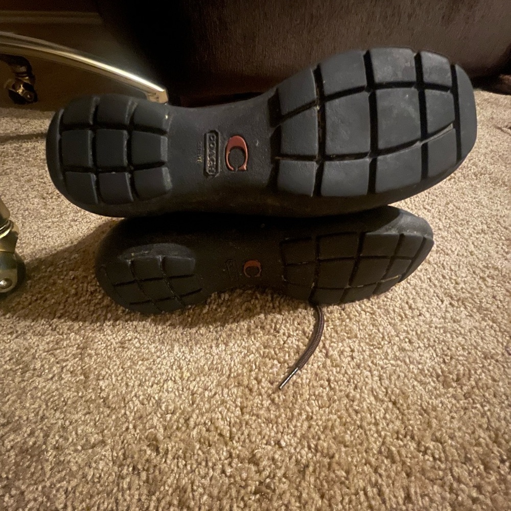 Coach Brown and Black Chukka Boots - Picture 10 of 10